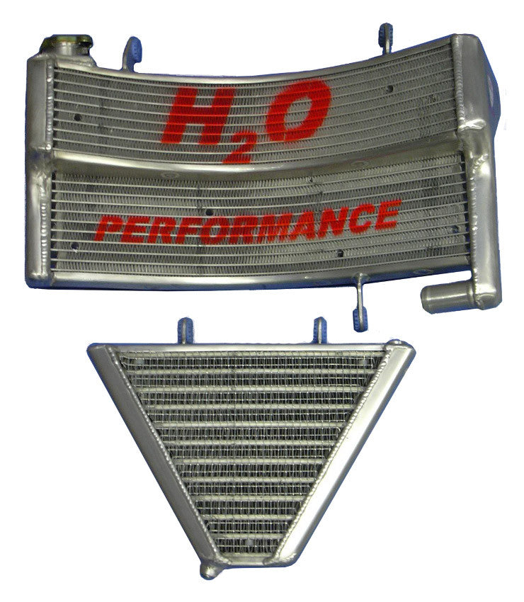 Galletto Radiatori (H2O Performance) Oversized Radiator and Oil Cooler kit For Ducati Monster S4 / S4R / S4RS / S4RT
