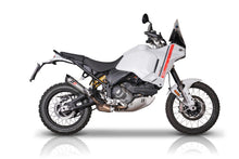 QD Exhaust Tri-cone Titanium/Carbon Slip-on Exhaust for the Ducati DesertX