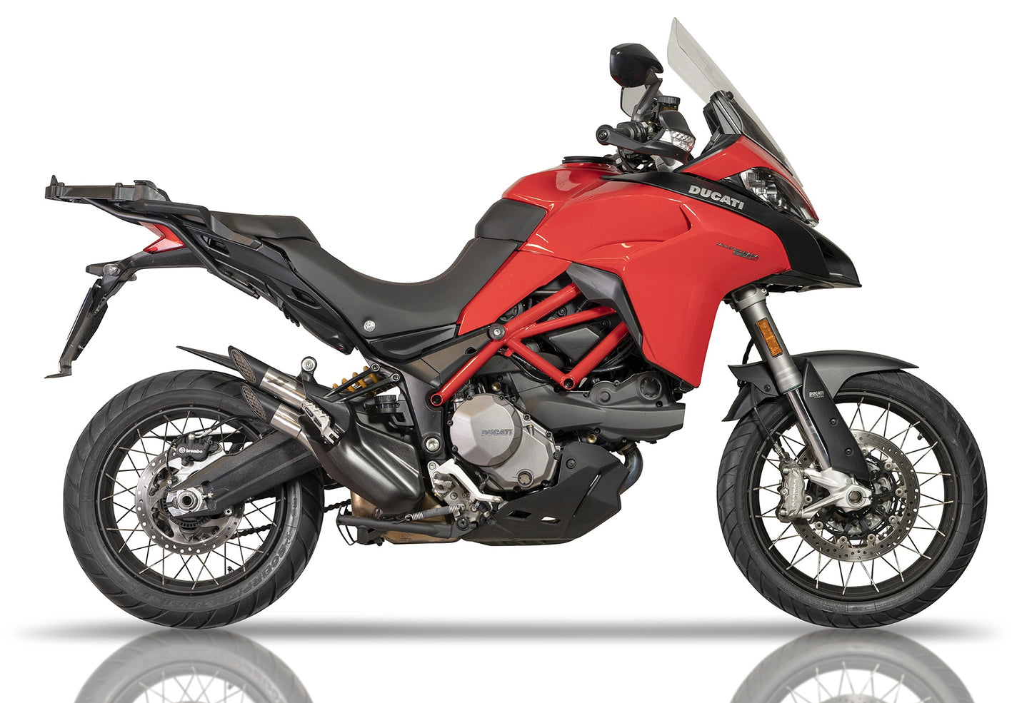 QD Exhaust POWER-GUN Slip-on Exhaust - DUCATI MULTISTRADA 950