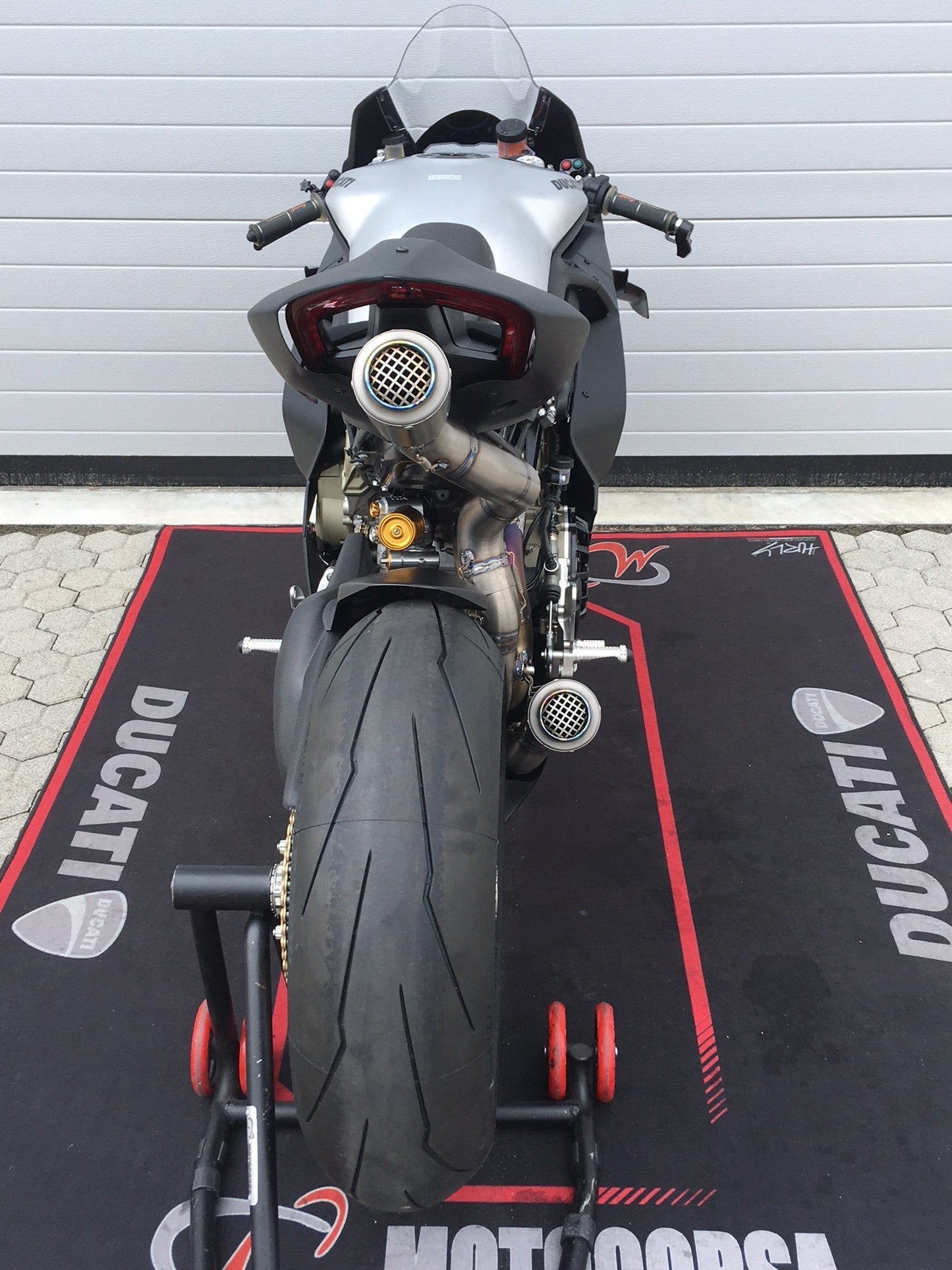 FM Projects Full Titanium Exhaust for the Ducati Panigale V4 R (19-24)