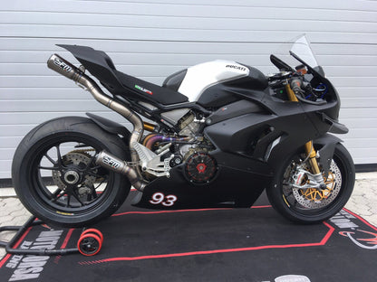 FM Projects Full Titanium Exhaust for the Ducati Panigale V4 / S / Speciale / SP (18-24)