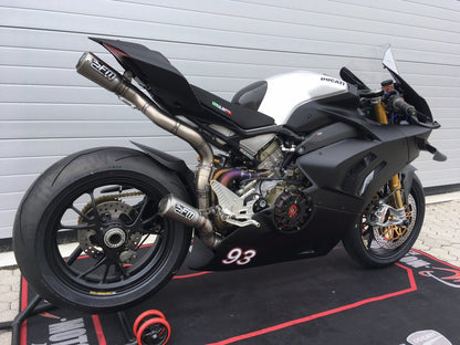 FM Projects Full Titanium Exhaust for the Ducati Panigale V4 R (19-24)