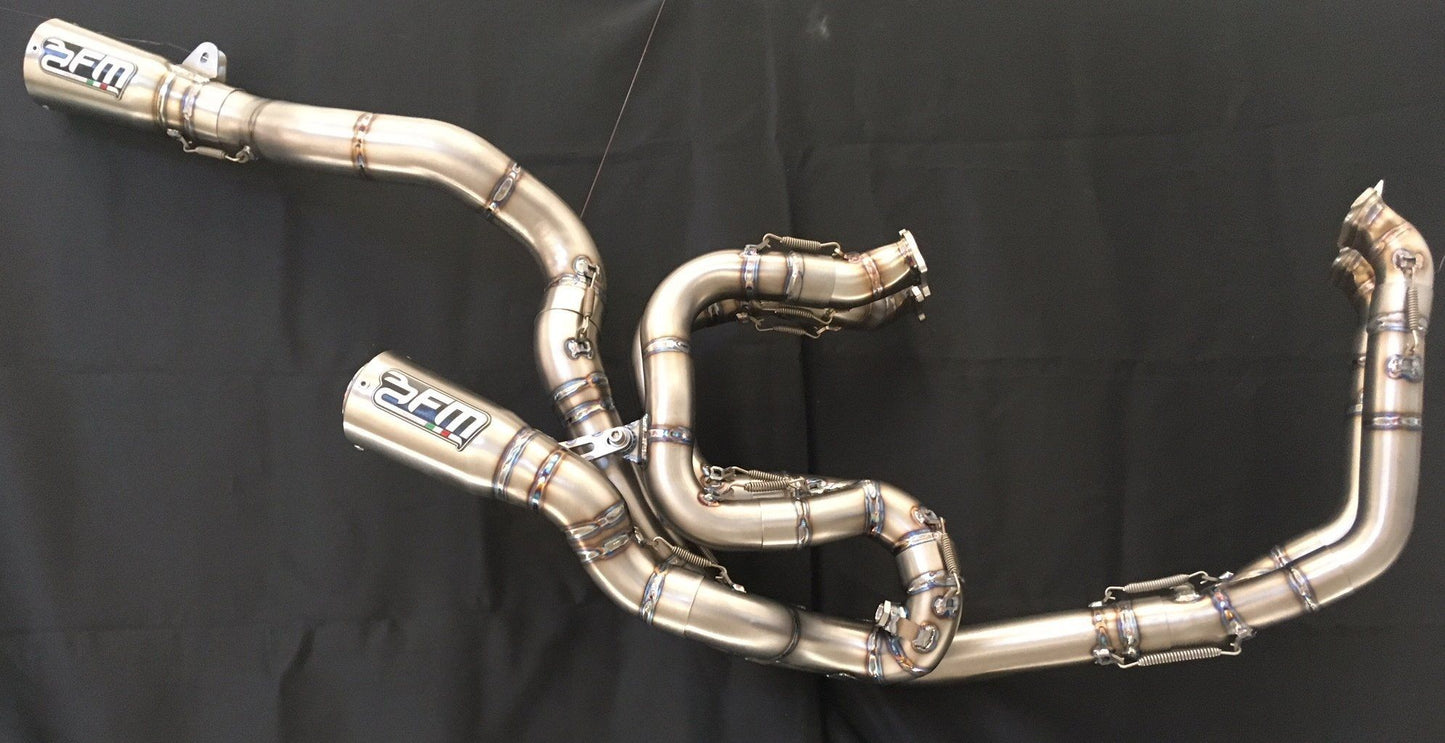 FM Projects Full Titanium Exhaust for the Ducati Panigale V4 / S / Speciale / SP (18-24)