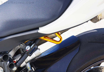Sato Racing Billet Racing / Tie Down Hooks for the Ducati 848 / 1098 / 1198 (no R Model)