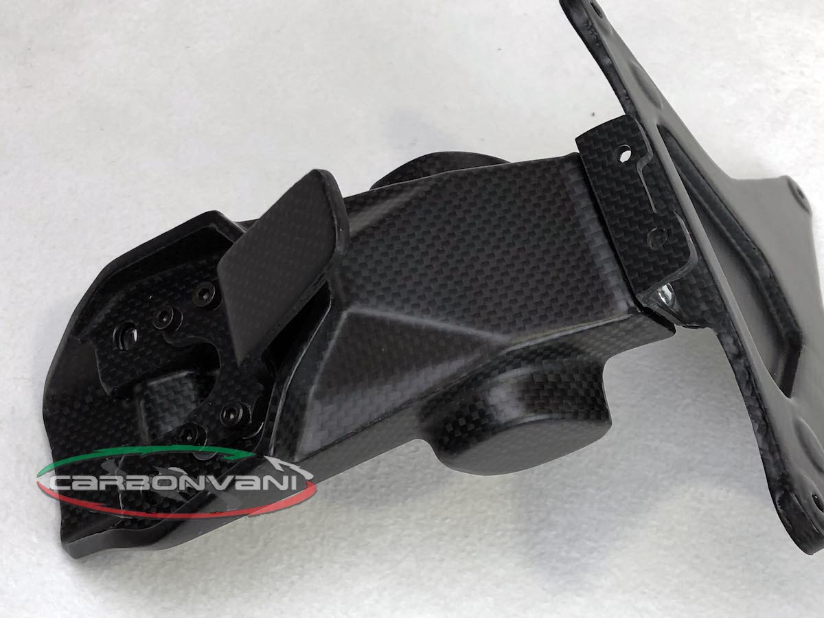 Carbonvani - Ducati Panigale / Streetfighter V4 / V2 / S / R / Speciale Carbon Fiber Licence Plate Holder - US Version