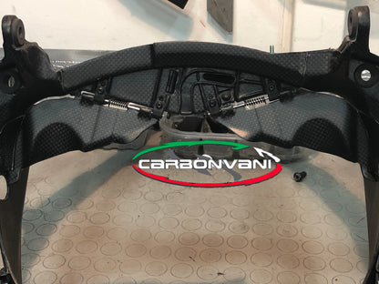 Carbonvani - Ducati Panigale V4 / S / R / Speciale Carbon Fiber Complete Water Cooler & Oil Cooler Cover (V-fairing)