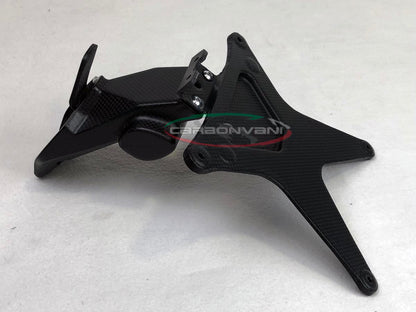 Carbonvani - Ducati Panigale / Streetfighter V4 / V2 / S / R / Speciale Carbon Fiber Licence Plate Holder - US Version