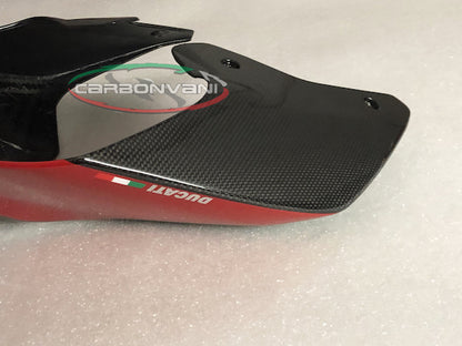 Carbonvani - Ducati Panigale / Streetfighter V4 / V2 / S / R / Speciale Carbon Fiber Tail - RED - Road Version
