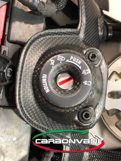 Carbonvani - Ducati Panigale V4 / S / R / Speciale Carbon Fiber Key Guard (18-21)