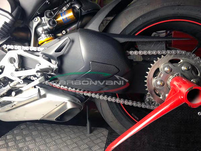 Carbonvani - Ducati Streetfighter V4 / S Carbon Fiber Swingarm Guard - Slider Version