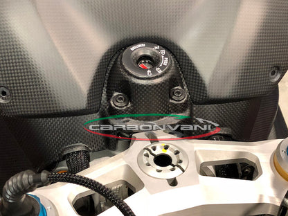 Carbonvani - Ducati Panigale V4 / S / R / Speciale Carbon Fiber Key Guard (18-21)