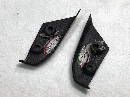 Carbonvani - Ducati Panigale V4 / S / R / Speciale Carbon Fiber Lower Stay (mirror mount) Covers (pair)