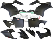 Carbonvani - Ducati Panigale V4 R / 2020+ V4 / S Carbon Fiber Full Fairing Kit - NO Winglets, NO DECALS - ROAD VERSION (8 pieces)