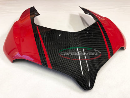 Carbonvani - Ducati Panigale V4 R / (20-21)  V4 / S Carbon Fiber Headlight Fairing - RED