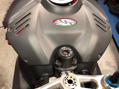 Carbonvani - Ducati Panigale V4 / S (2022+) Carbon Fiber Key Guard