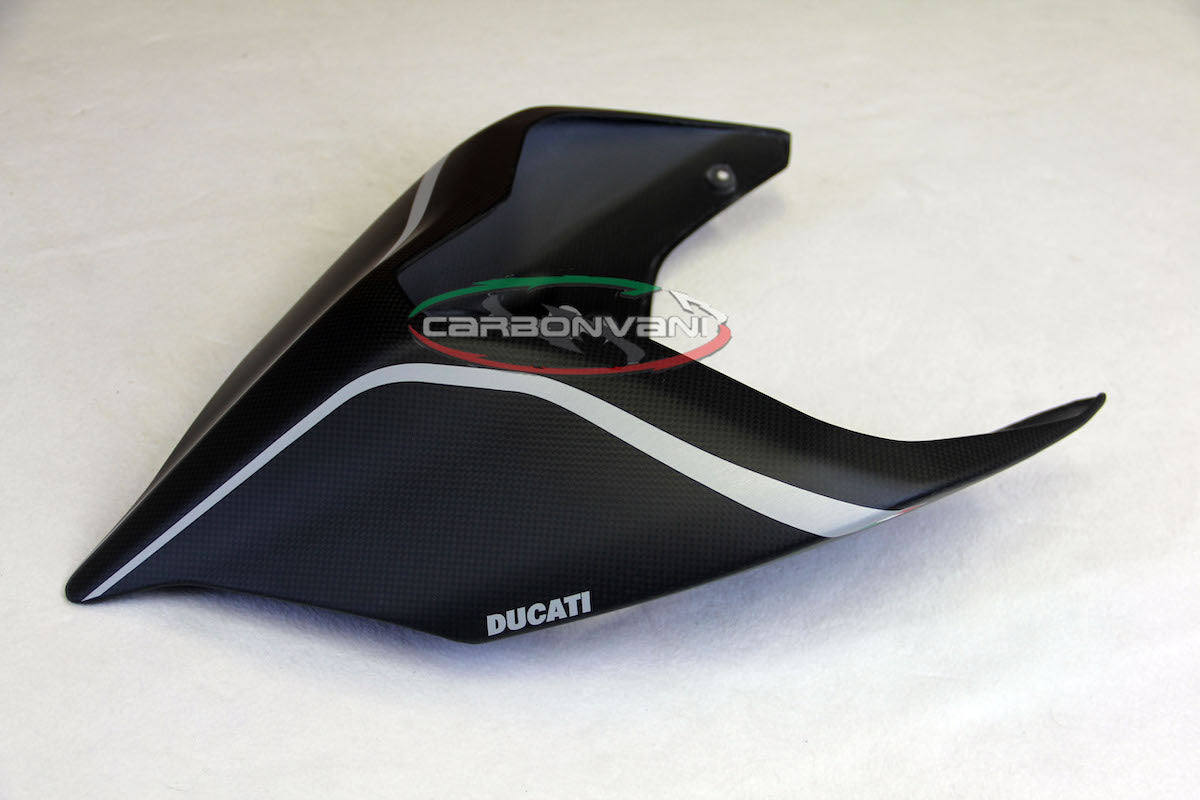 Carbonvani - Ducati Panigale V4 R / 2020+ V4 / S Carbon Fiber Full Fairing Kit with Winglets -R STYLE DECALS - ROAD VERSION (10 pieces)