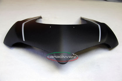 Carbonvani - Ducati Panigale V4 R / 2020+ V4 / S Carbon Fiber Full Fairing Kit with Winglets -R STYLE DECALS - ROAD VERSION (10 pieces)