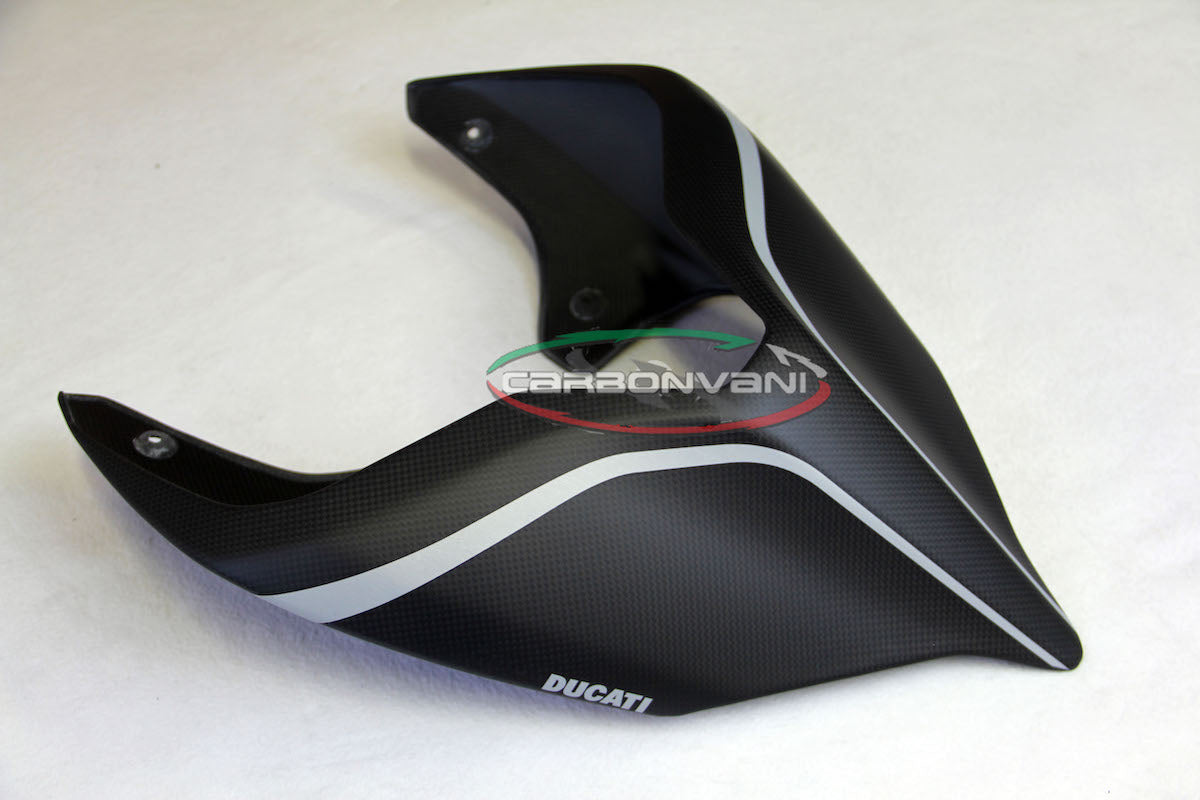 Carbonvani - Ducati Panigale V4 R / 2020+ V4 / S Carbon Fiber Full Fairing Kit with Winglets -R STYLE DECALS - ROAD VERSION (10 pieces)