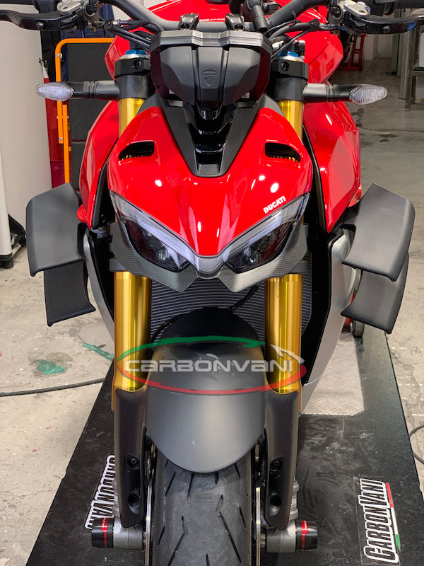 Carbonvani - Ducati Streetfighter V4 / V2 Carbon Fiber Lower Headlight Fairing