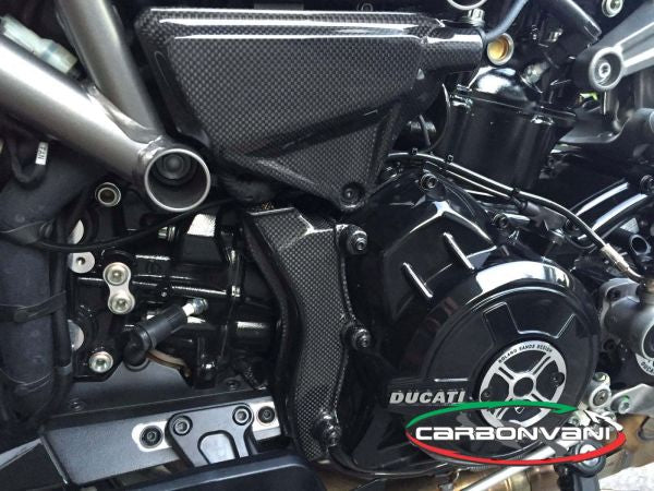 CARBONVANI - DUCATI XDIAVEL CARBON FIBRE CABLE PROTECTION