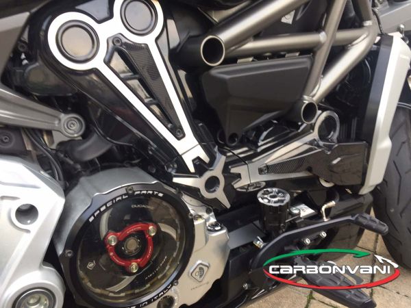 CARBONVANI - DUCATI XDIAVEL CARBON FIBRE AIR DUCT BELT COVERS KIT