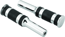 Bikers Choice Chrome Billet Three Band Replacement Pegs For Forward Controls