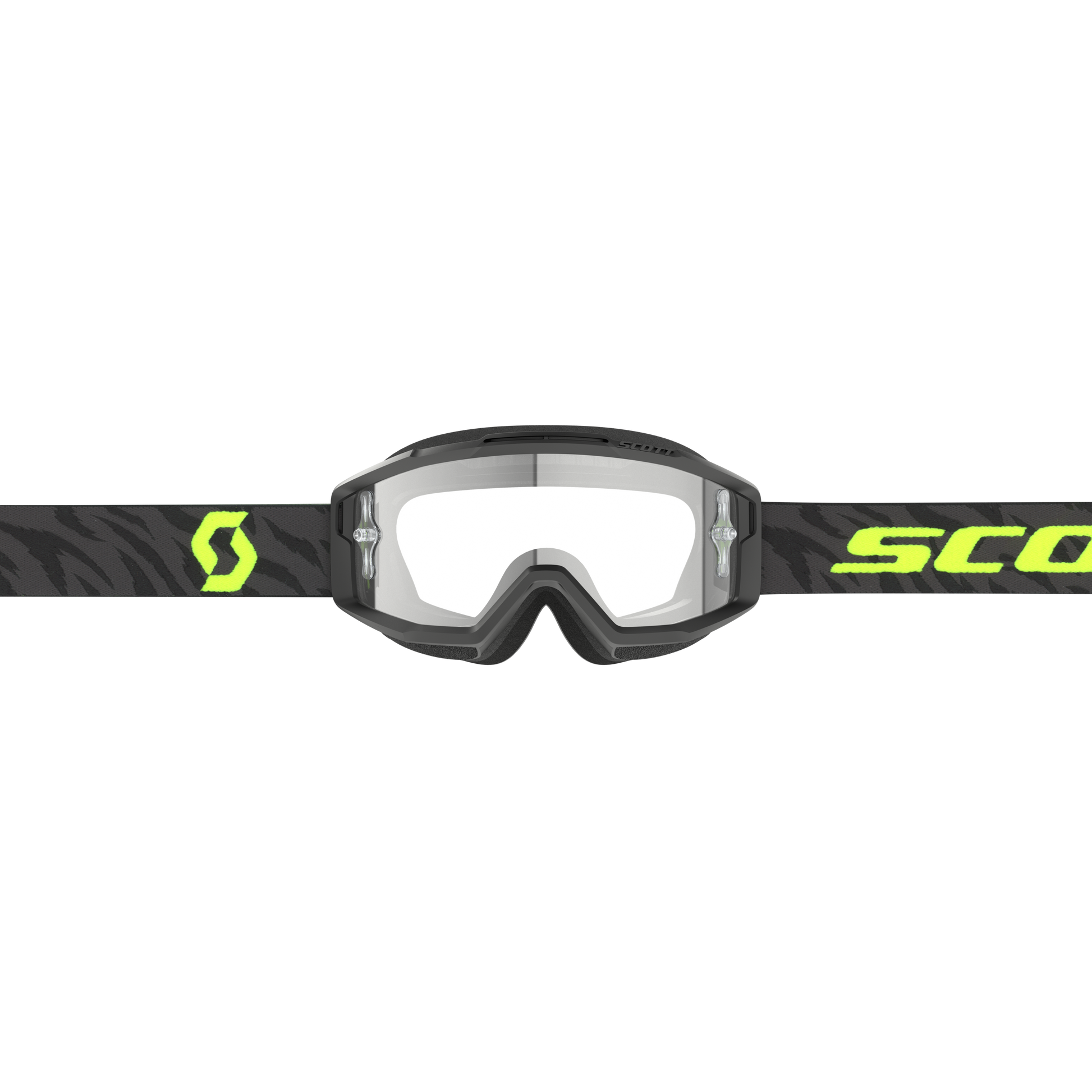 Split Otg Goggle Zebra Blk/Ne Ylw Clear Wrk