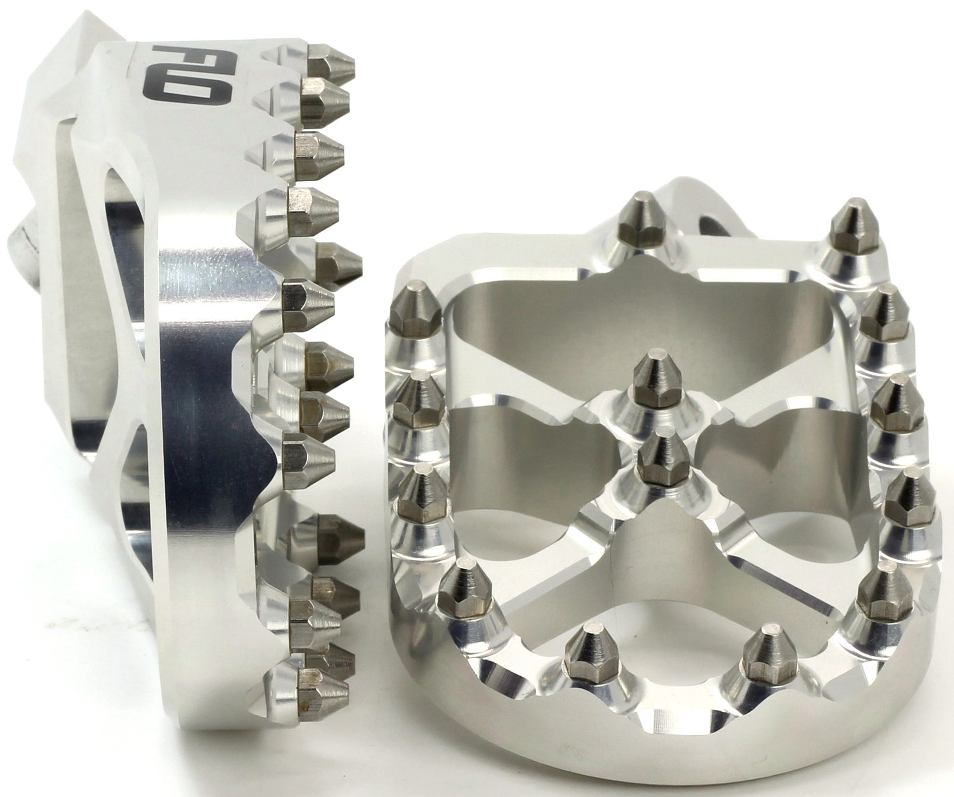 Foot Pegs Silver Suz