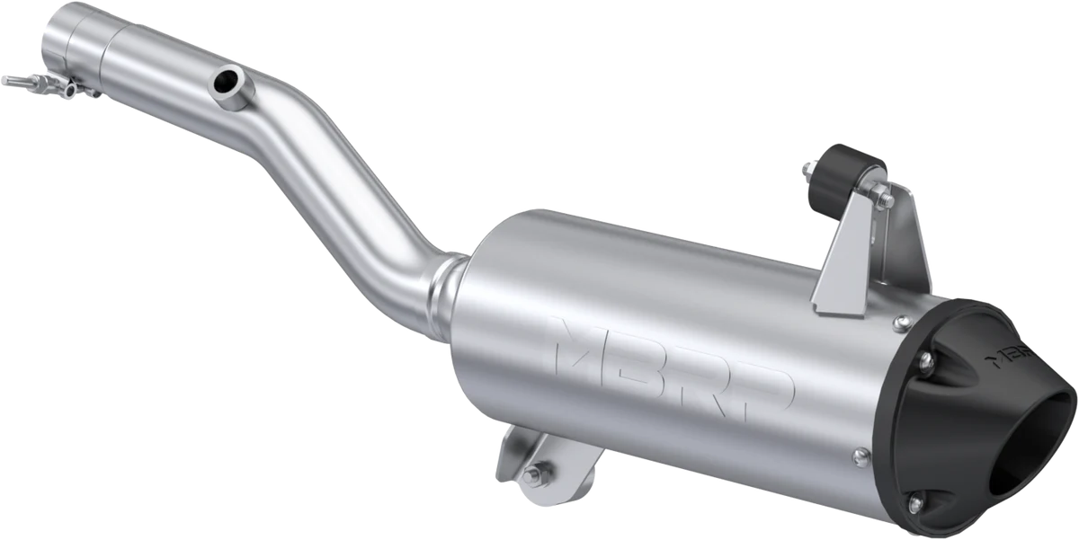 Single Slip On System W/ 5" Performance Muffler Blk Tip