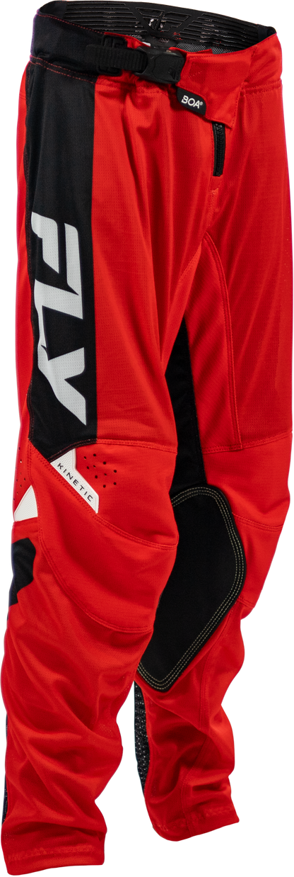 Youth Kinetic Mesh Pants Red/Black/White Sz 24