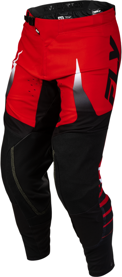 Evolution  Dst Bolt  Pants Red/Black/White Sz 38