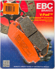 Brake Pads Fa672v Semi Sintered V Series