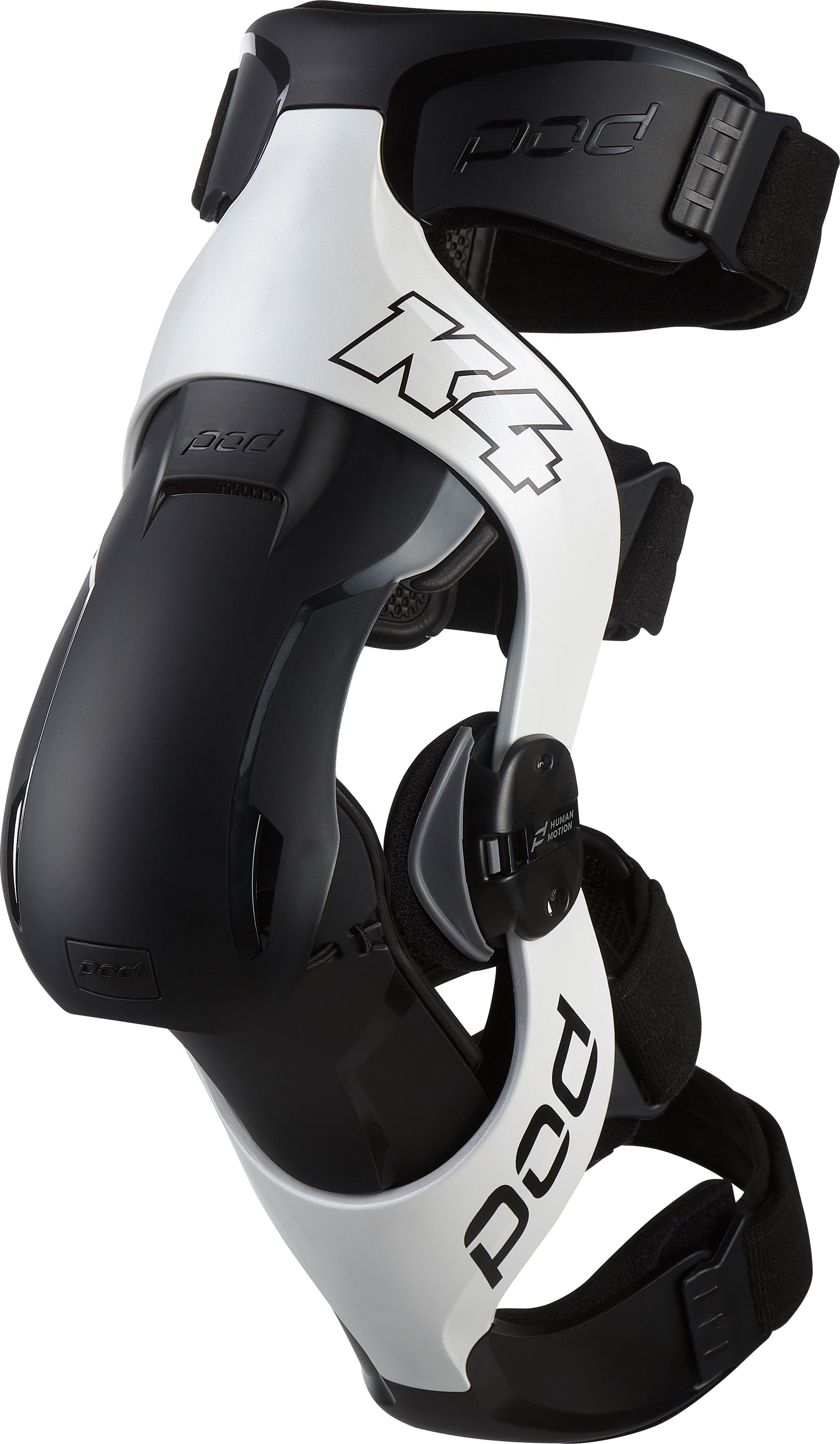K4 V2.0 Knee Brace (Lt) White/Black Xs/Sm