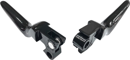 Lsr Lever Set Black Big Twin 96 16 Xl 96 03 W/Cable Clutch