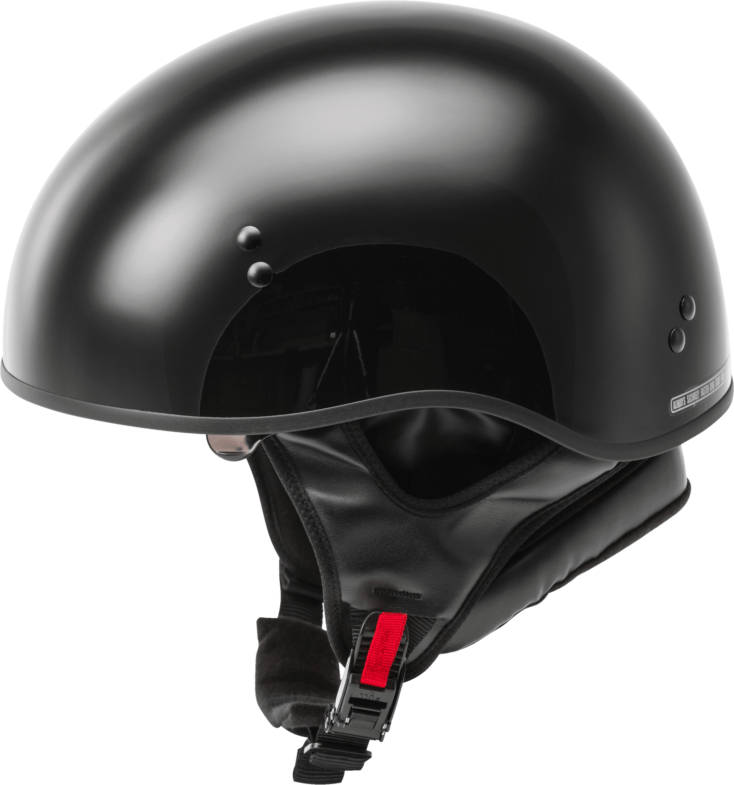 Hh 65 Half Helmet Naked Black Sm
