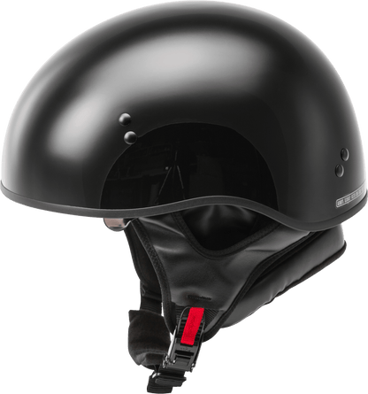 Hh 65 Half Helmet Naked Black Sm