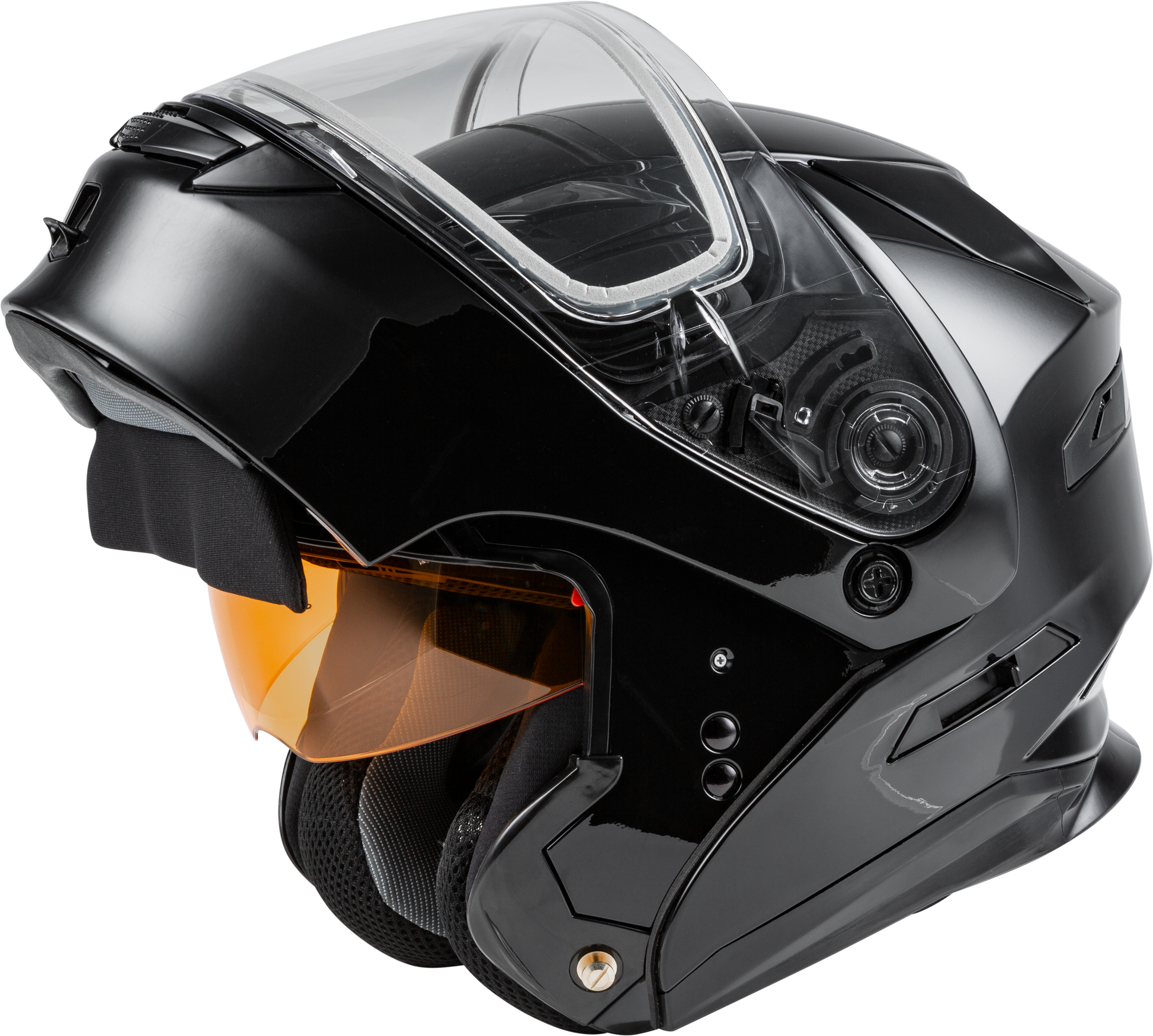 Md 01s Modular Snow Helmet Black Md