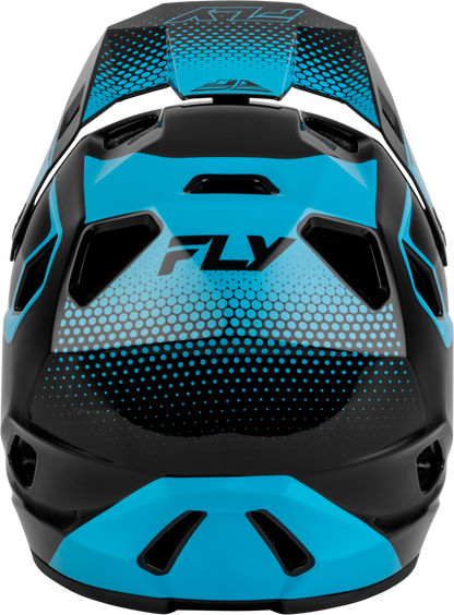Rayce Sonar Bicycle Helmet Black/Electric Blue Lg