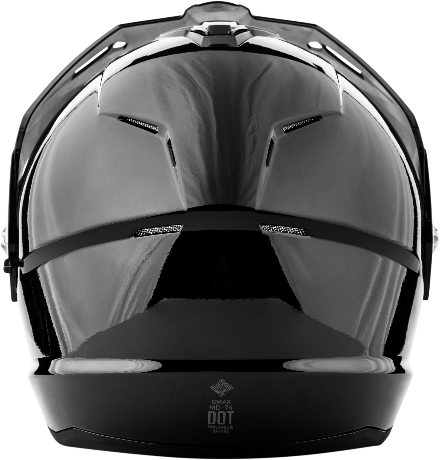 Md 74 Solid Helmets Black Lg