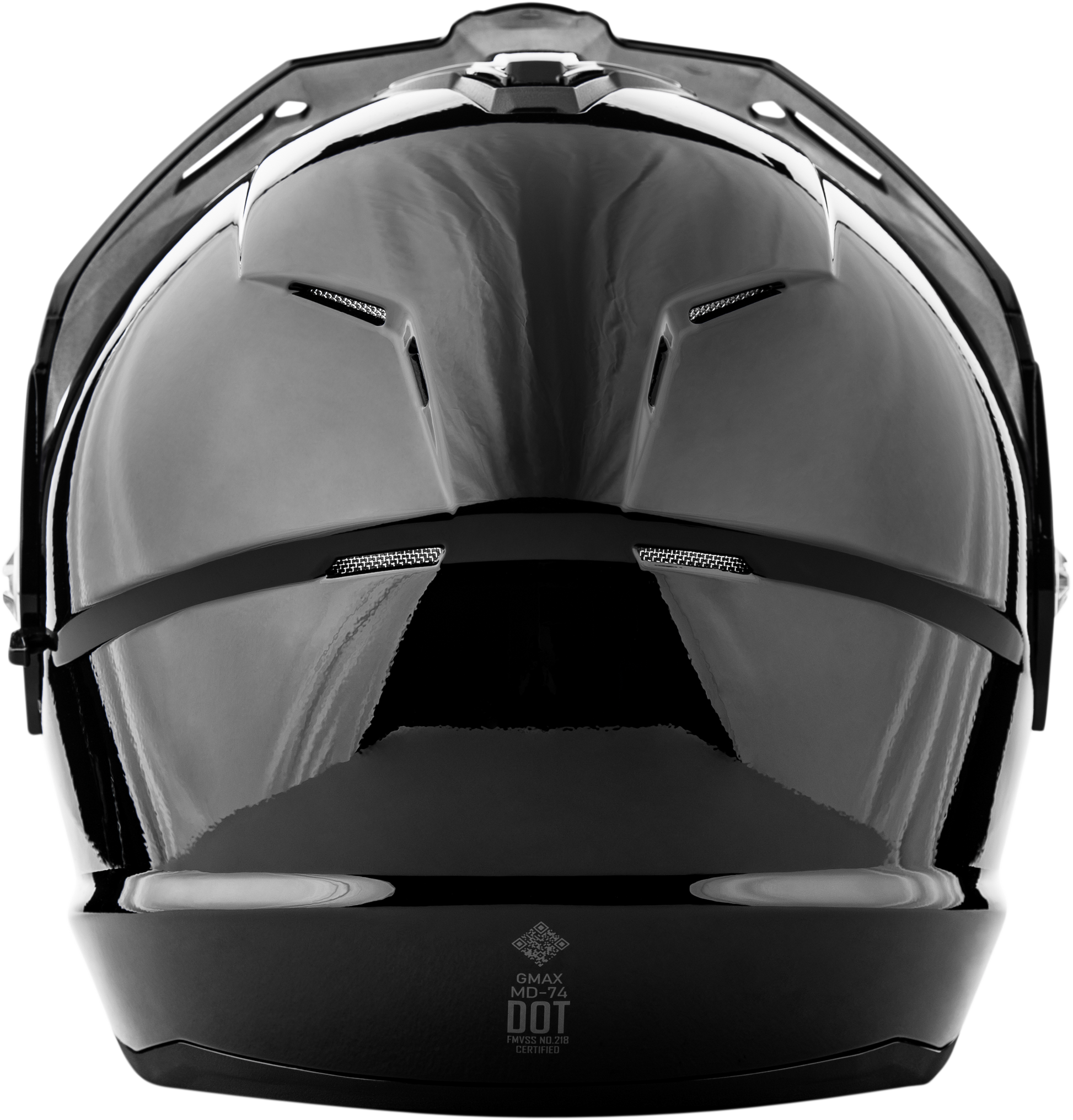 Md 74 Solid Helmets Black Lg