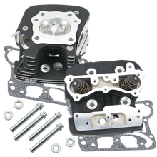S&S Cycle 99-05 BT Super Stock 79cc Cylinder Head Kit - Wrinkle Black