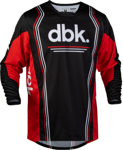 Kinetic Dbk Jersey Black/Red/White Md