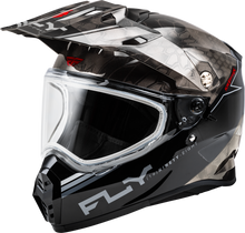 Trekker Cw Conceal Helmet Dual Shld Black/Grey/White 2x