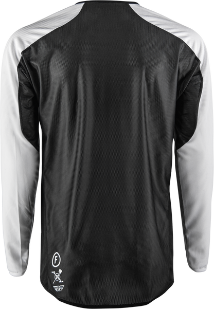 Gravity Dig Long Sleeve Jersey Black/White 2x