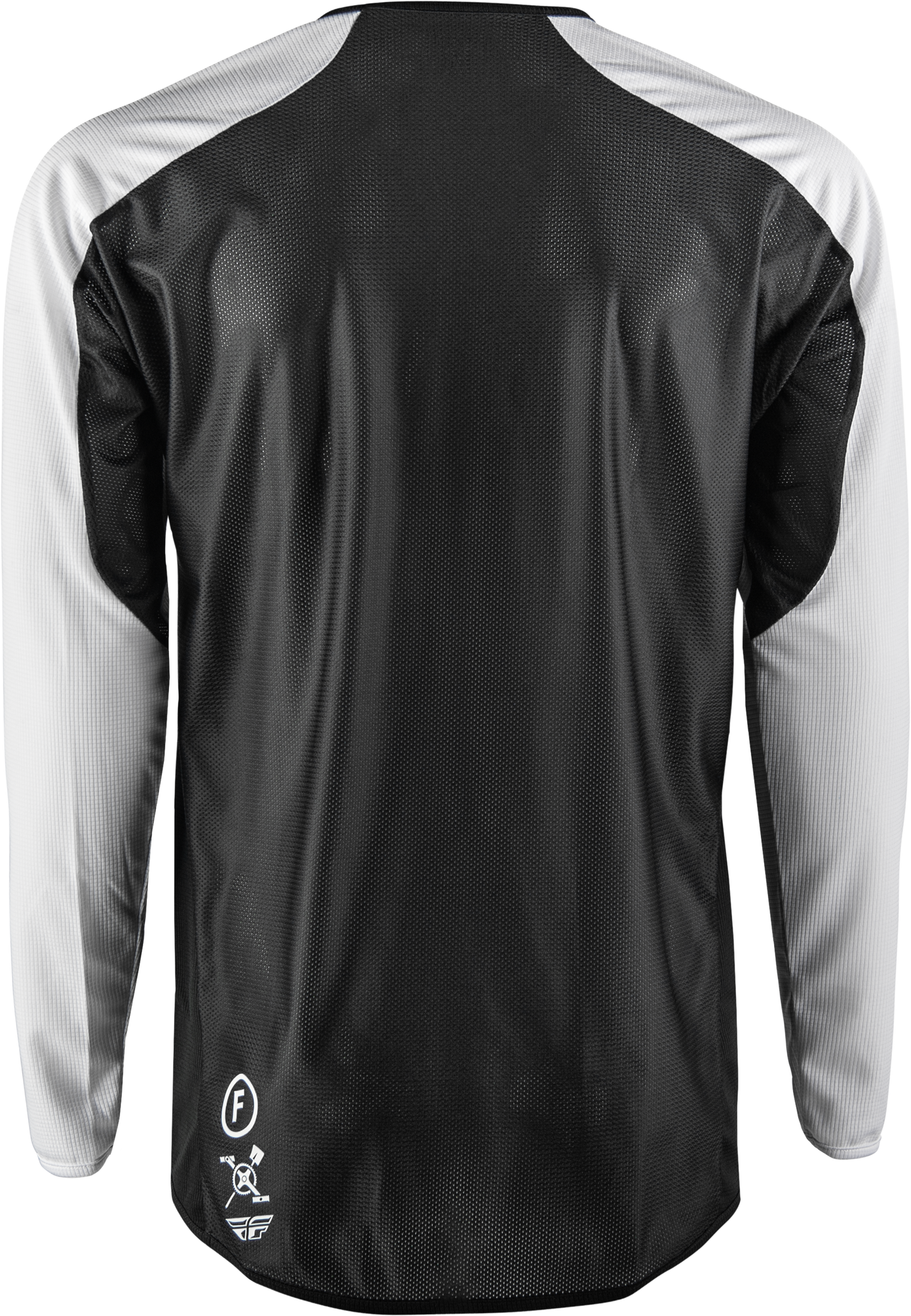 Gravity Dig Long Sleeve Jersey Black/White Sm