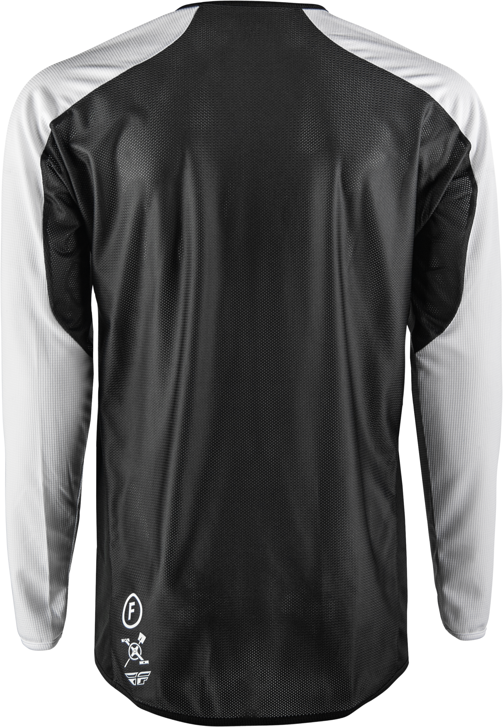 Gravity Dig Long Sleeve Jersey Black/White Lg