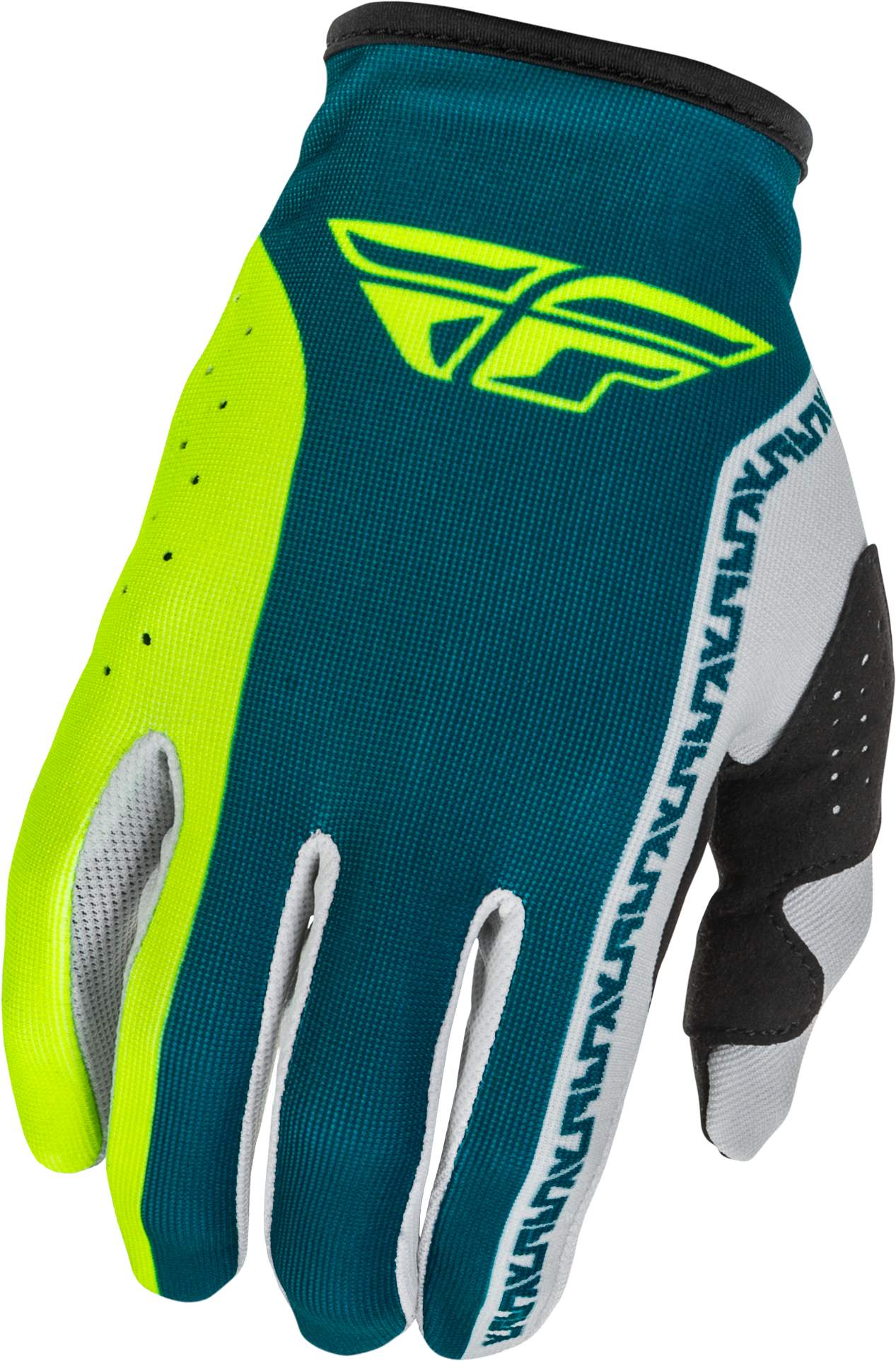 Lite Gloves Grey/Lime/Teal Md