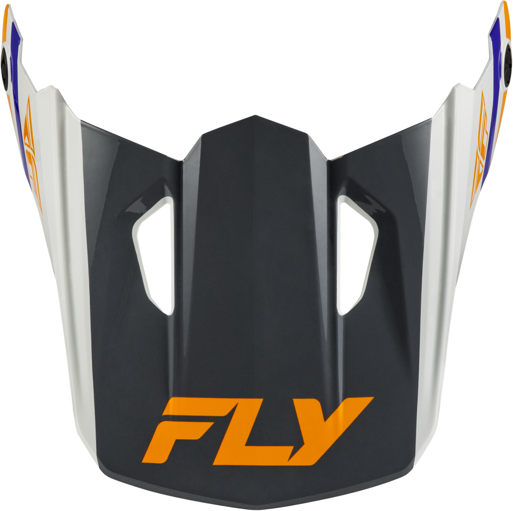 Yth Kinetic Scrap Helmet Visor White/Orange/Blue/Grey Ys Yl