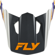 Yth Kinetic Scrap Helmet Visor White/Orange/Blue/Grey Ys Yl