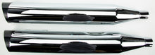 Comp S Slip On Tc Flh/Flt Chrome W/Black Slash Endcap